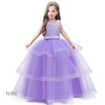 Robe scintillante pour cérémonie de communion
