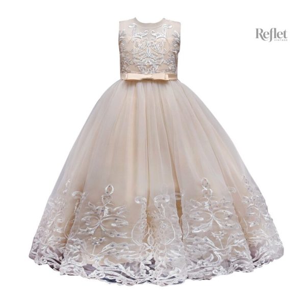 Robe blanche de communion pour enfant