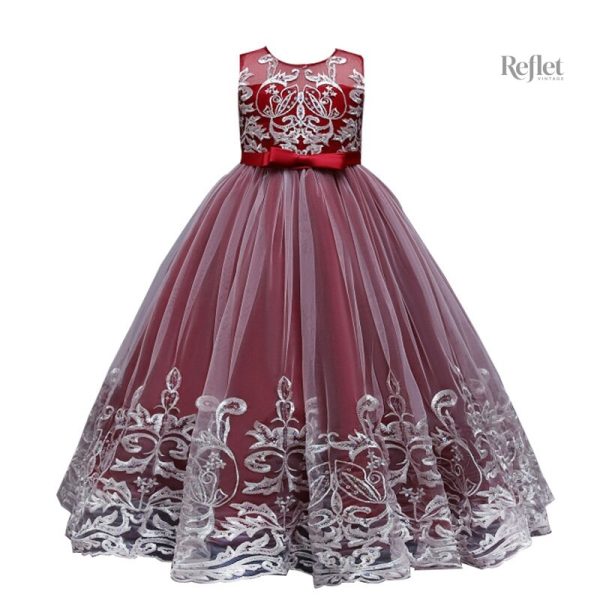 Modèle élégant de robe de princesse