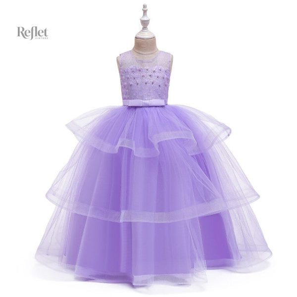 Robe élégante pour fille mariée en herbe