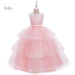 Robe blanche de communion pour jeune fille