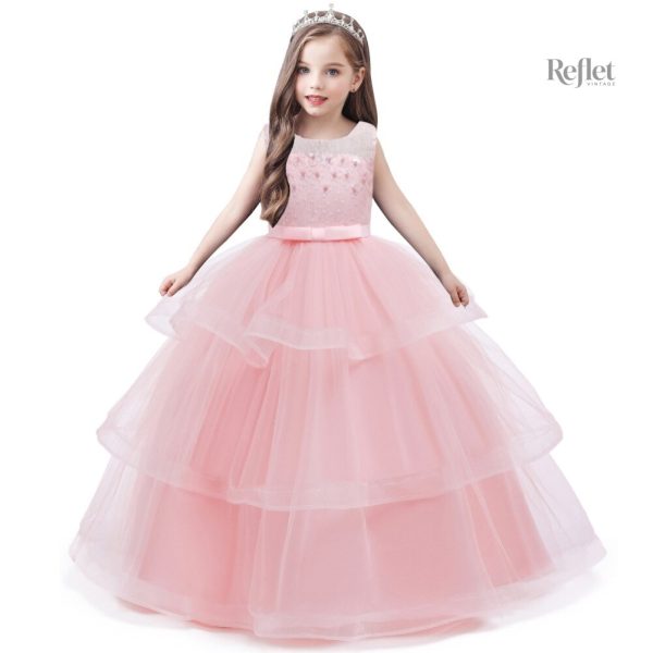 Robe festive pour fille, idéale pour les célébrations