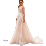 Robe de mariage femme ronde style princesse
