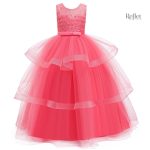 Robe de mariage enfant style princesse