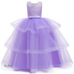 Robe de bal pour fille avec jupe ample