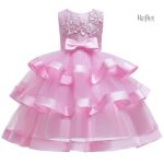 Robe princesse fille en tulle délicat