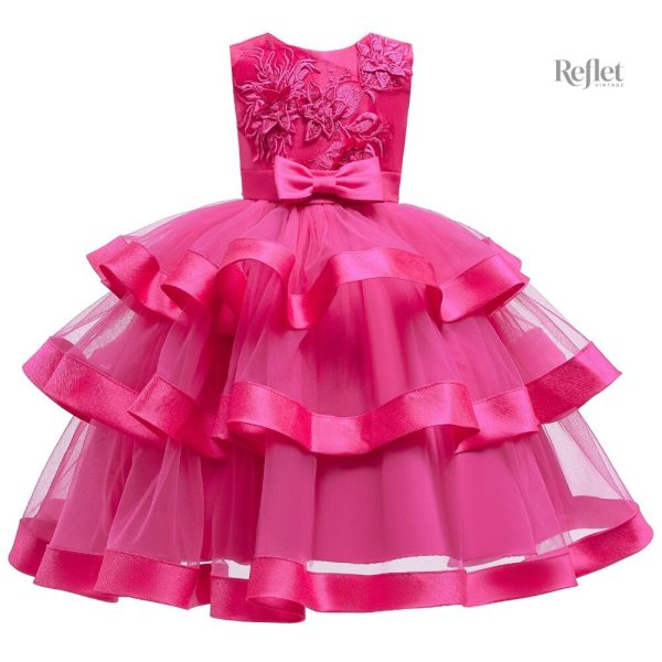 Robe de mariage fille avec jupon volumineux