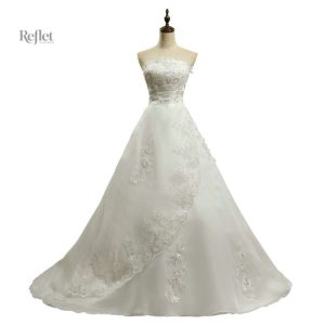 Robe de mariée princesse élégante pour une cérémonie romantique
