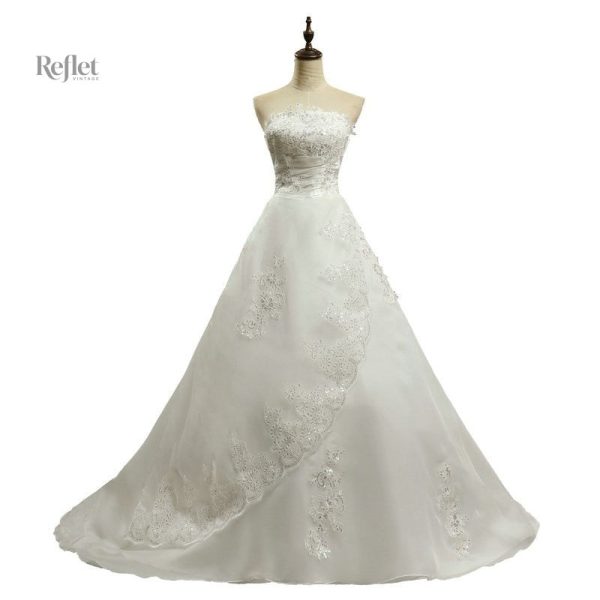 robe-de-marie-princesse-1-1 Robe de mariée princesse élégante pour une cérémonie romantique