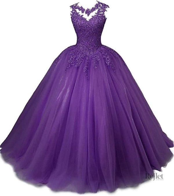 robe-de-marie-princesse-1 Robe de mariée princesse élégante avec jupe volumineuse