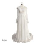 Robe de mariée style années 20, élégance rétro