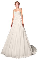 Robe de mariée blanche romantique 2015