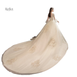 Robe de princesse pour un mariage féerique et lumineux