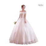 Robe de mariée bustier longue style princesse
