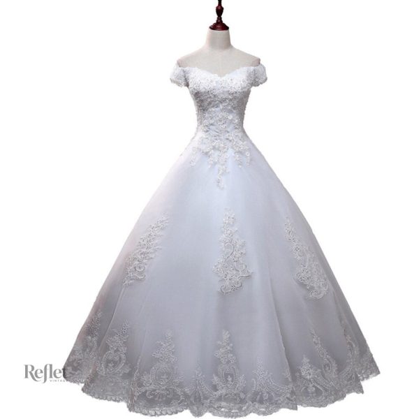 robe-de-mariee-classique-et-princesse-1 Robe de mariée classique style princesse