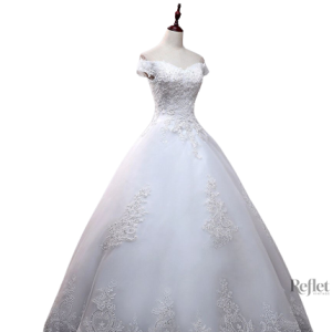 Robe de mariée élégante pour un look royal