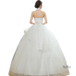 Robe corset avec jupe évasée pour cérémonie