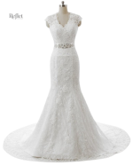 Robe de mariée coupe princesse élégante et raffinée