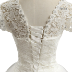 Robe de noces courte au style princesse