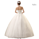 Robe de mariage raffinée pour un look royal et intemporel