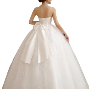Robe de mariée princesse, style bustier romantique