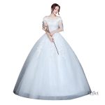 Robe de princesse pour mariée, style glamour et raffiné