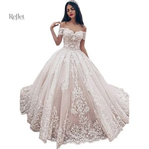 Robe de mariée princesse été au design élégant et romantique