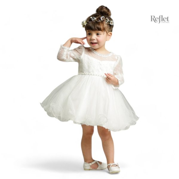 Robe nuptiale pour fille bébé