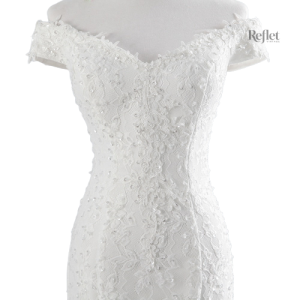 Robe de mariée vintage années 30, silhouette intemporelle