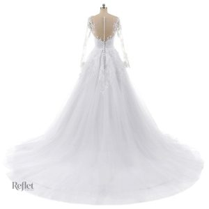 Robe de mariage féerique inspirée des princesses