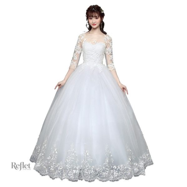 robe-de-mariee-des-princesses-royales-1 Robe de mariée princesses royales, élégante et féerique