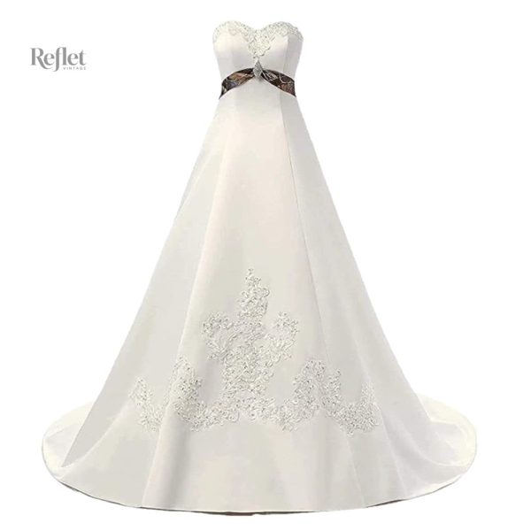 robe-de-mariee-dos-nu-princesse-1 Robe de mariée dos nu élégante, style princesse