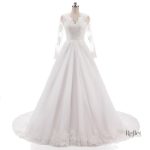 Robe de mariée drapée style princesse