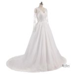 Robe de mariée élégante avec drapés