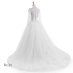 Robe de mariée classique pour une cérémonie féerique