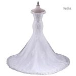 Robe de mariage avec détails raffinés et style romantique