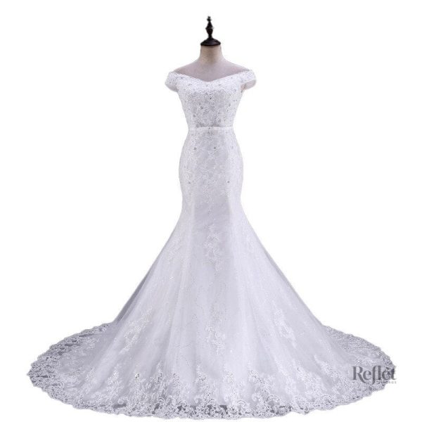 Robe de mariage classique et intemporelle en style princesses