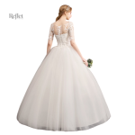 Robe princesse avec silhouette évasée pour cérémonie
