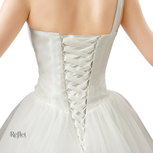 Robe de mariage dos nu, design classique et moderne