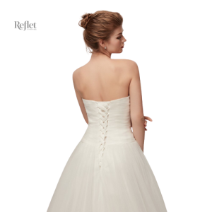 Tenue de mariage princesse, design classique et raffiné