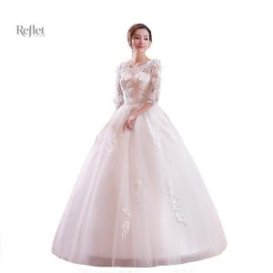 Robe de mariée princesse luxe blanche et élégante