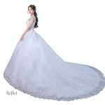 Robe de mariée princesse à manches élégantes