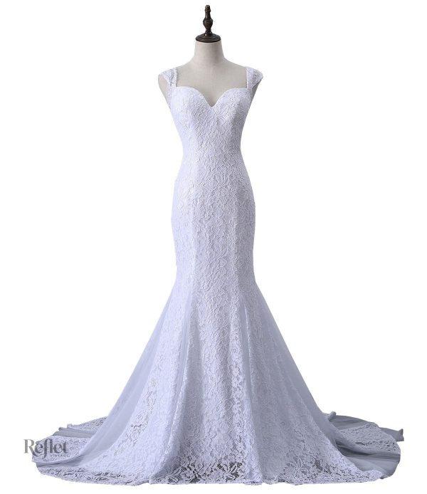 robe-de-mariee-pas-cher-princesse-1 Robe de mariée princesse pas cher en dentelle élégante