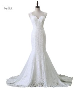 Robe de mariée style princesse avec jupe volumineuse