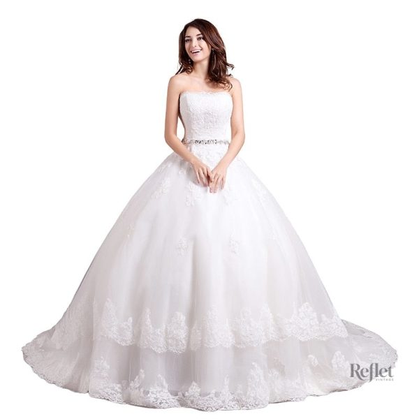 robe-de-mariee-princesse-avec-du-volume-1 Robe de mariée princesse avec volume