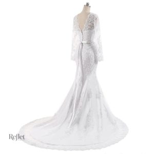 Robe de mariage princesse, design classique et raffiné