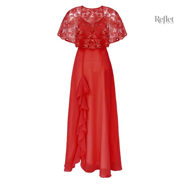 Robe de princesse pour mariage avec épaulettes