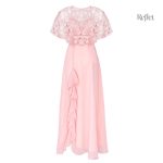 Robe de mariée à volants, style princesse
