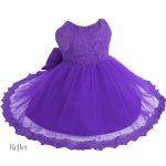 Robe de princesse bébé avec détails