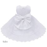 Robe de mariage blanche pour enfant